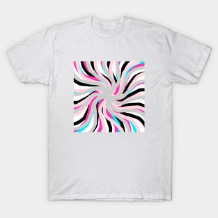 Geometric. vane.1. colorful. abstract. T-Shirt